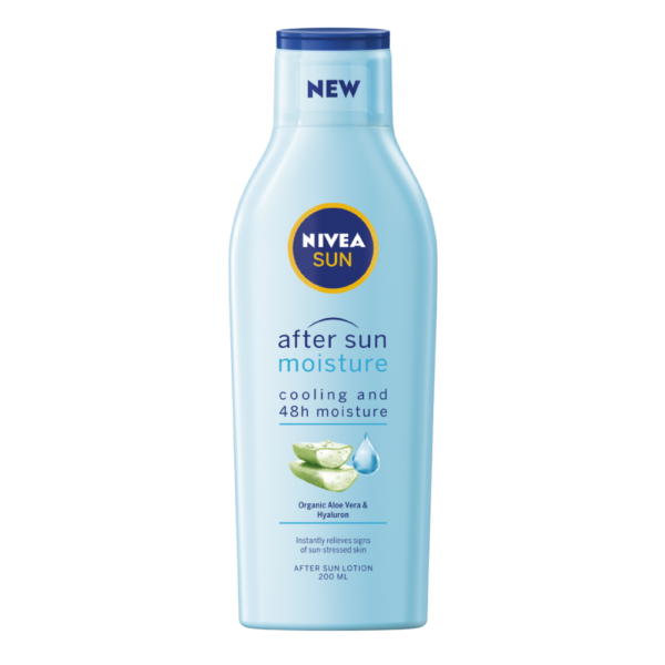 Nivea Sun Moisturizing After Sun Lotion With Aloe Vera 200ml