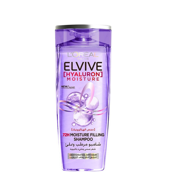 L'Oreal Paris Elvive Hyaluron Plump Shampoo bottle