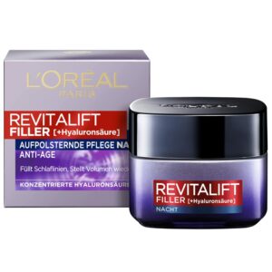 L'Or?Al Revitalift Filler Anti-Ageing Night Cream 50Ml