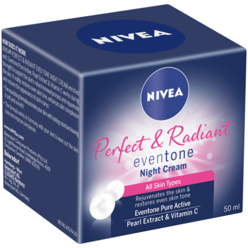 Nivea Perfect & Radiant Even Tone Night Cream 50ml